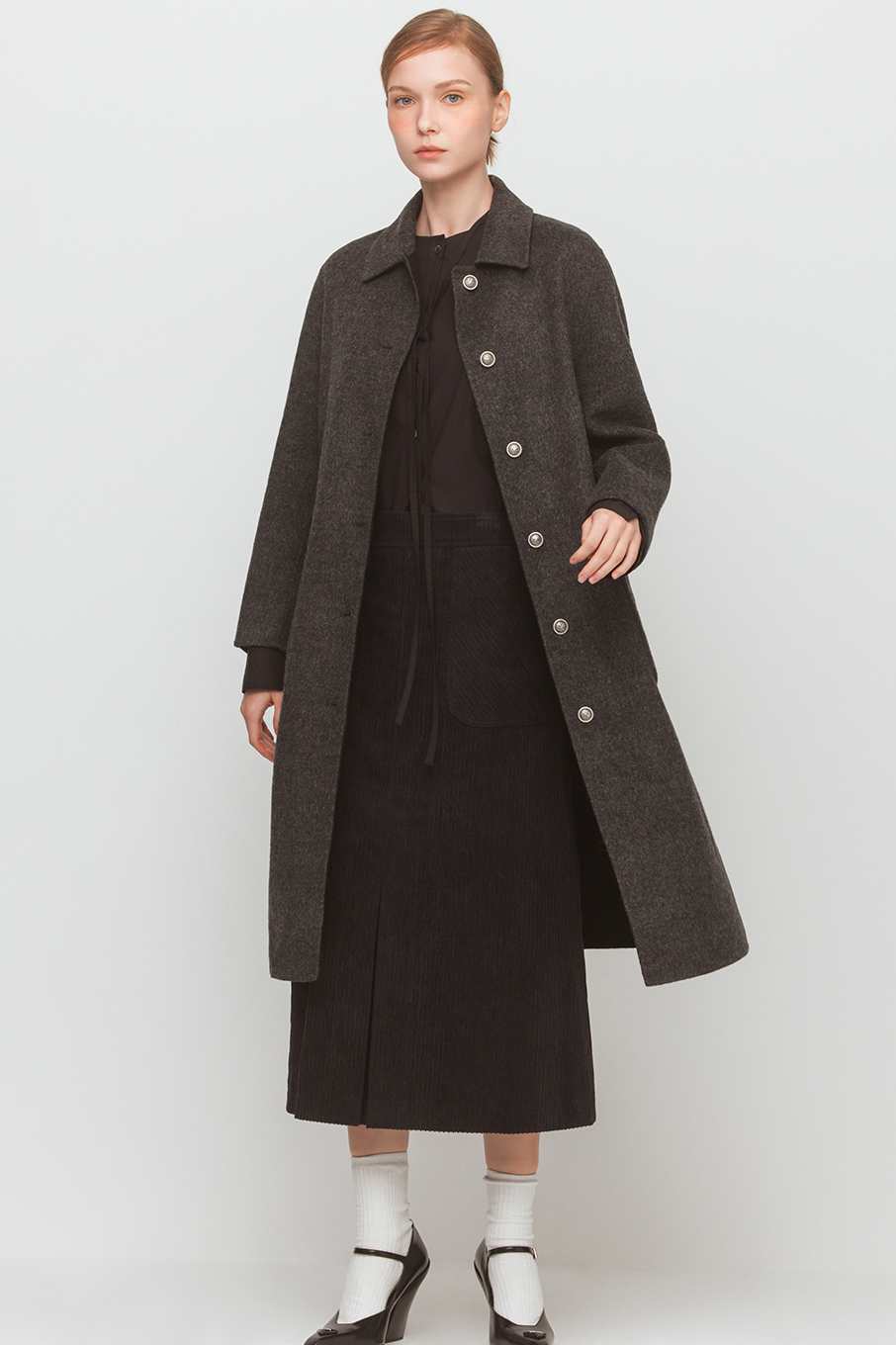 Marizi  coat (Reversible Black &amp; Gray) 4차 리오더