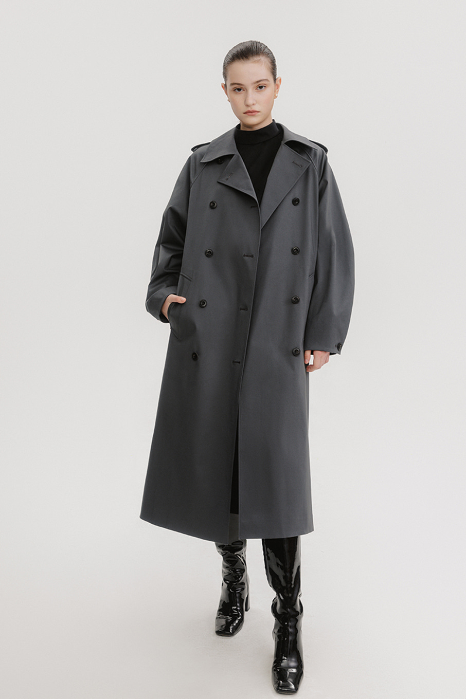 Haflo coat (Gray) (1차 판매 완료) 2차 입고