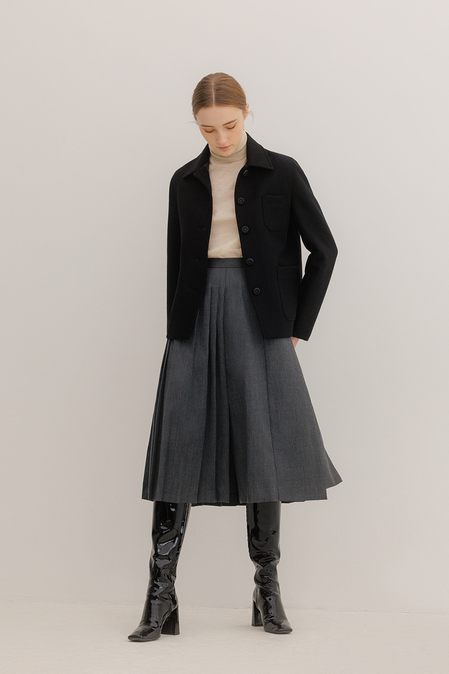 siskin skirt (gray)(5차 판매 완료) 6차 리오더