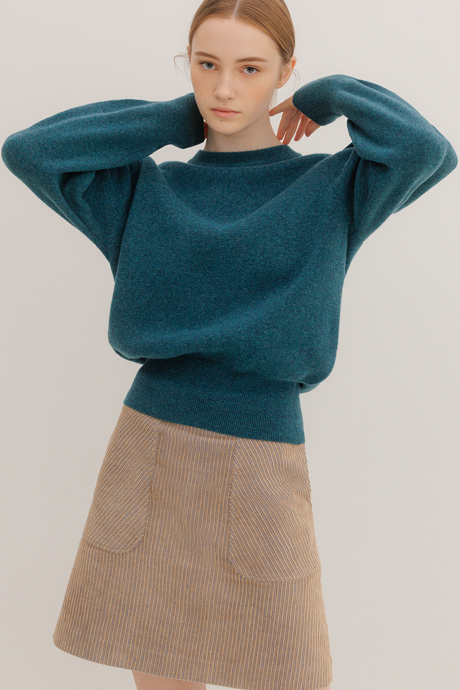 Sote knit top (Merange Green)