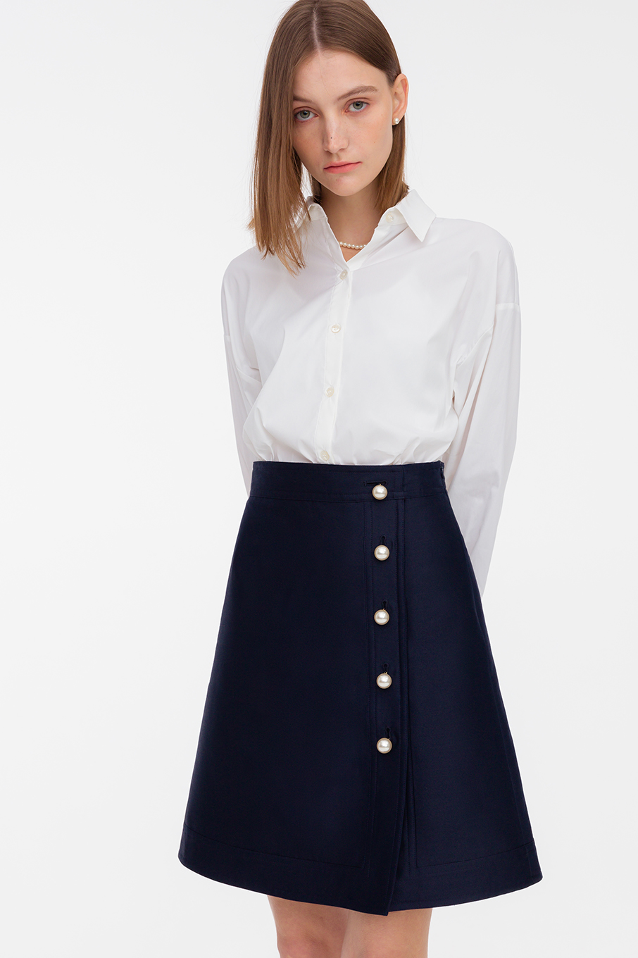 Kira skirt (Navy) 2차 판매 완료 3차 리오더