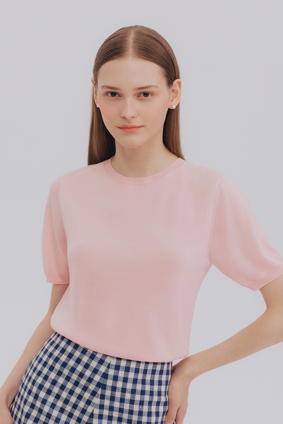 Rorier knit top (Pink)